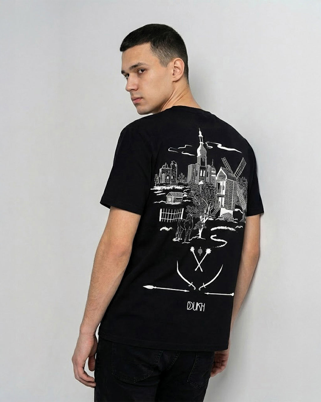 Spirit of the Cossacks — Playing Cards T-Shirt