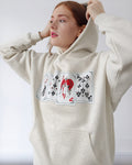 Playing Cards Oversized Fleece Hoodie