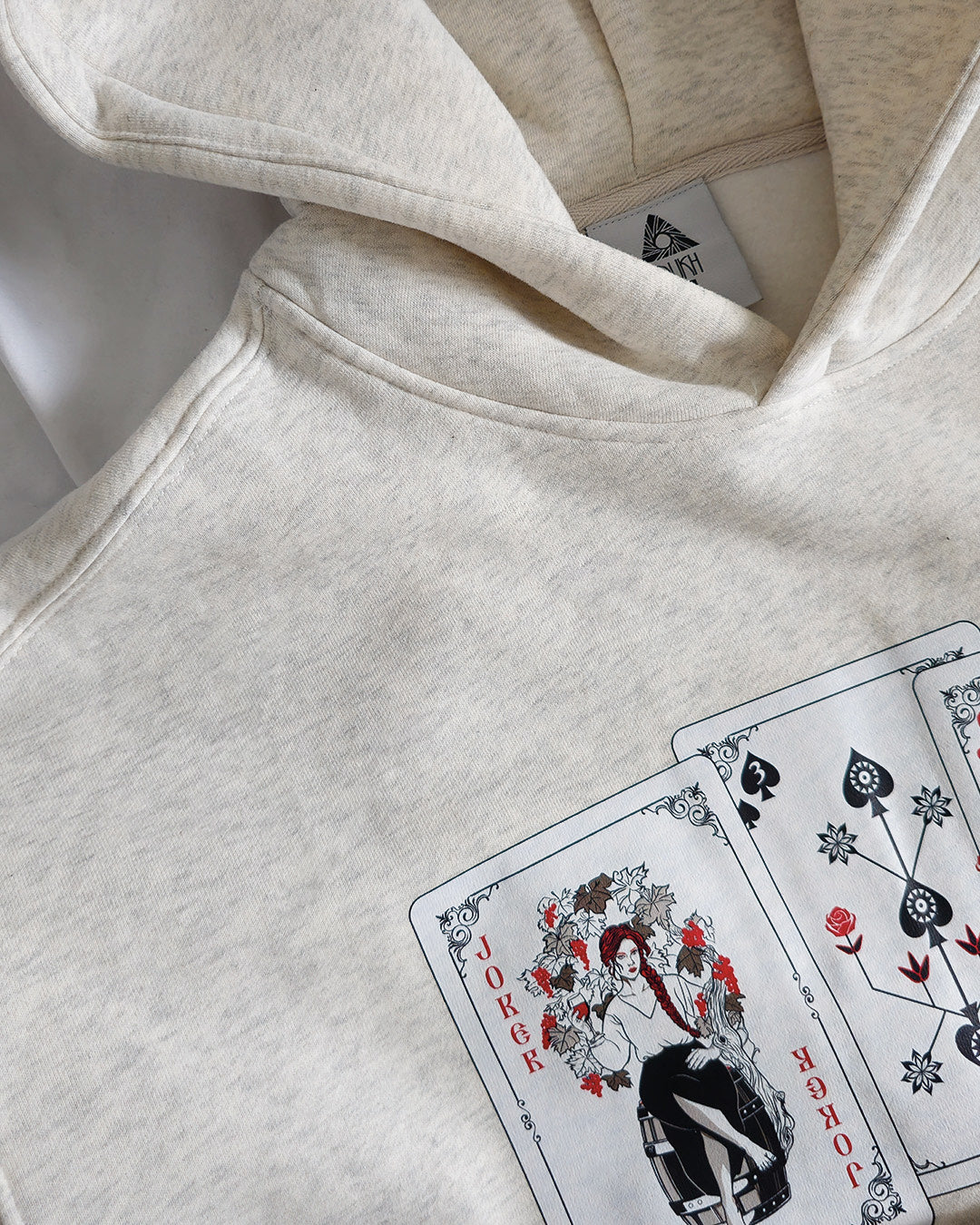 Playing Cards Oversized Fleece Hoodie