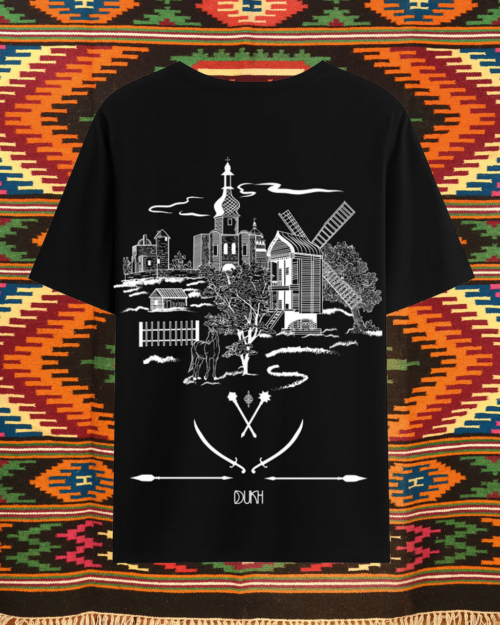 Spirit of the Cossacks — Playing Cards T-Shirt