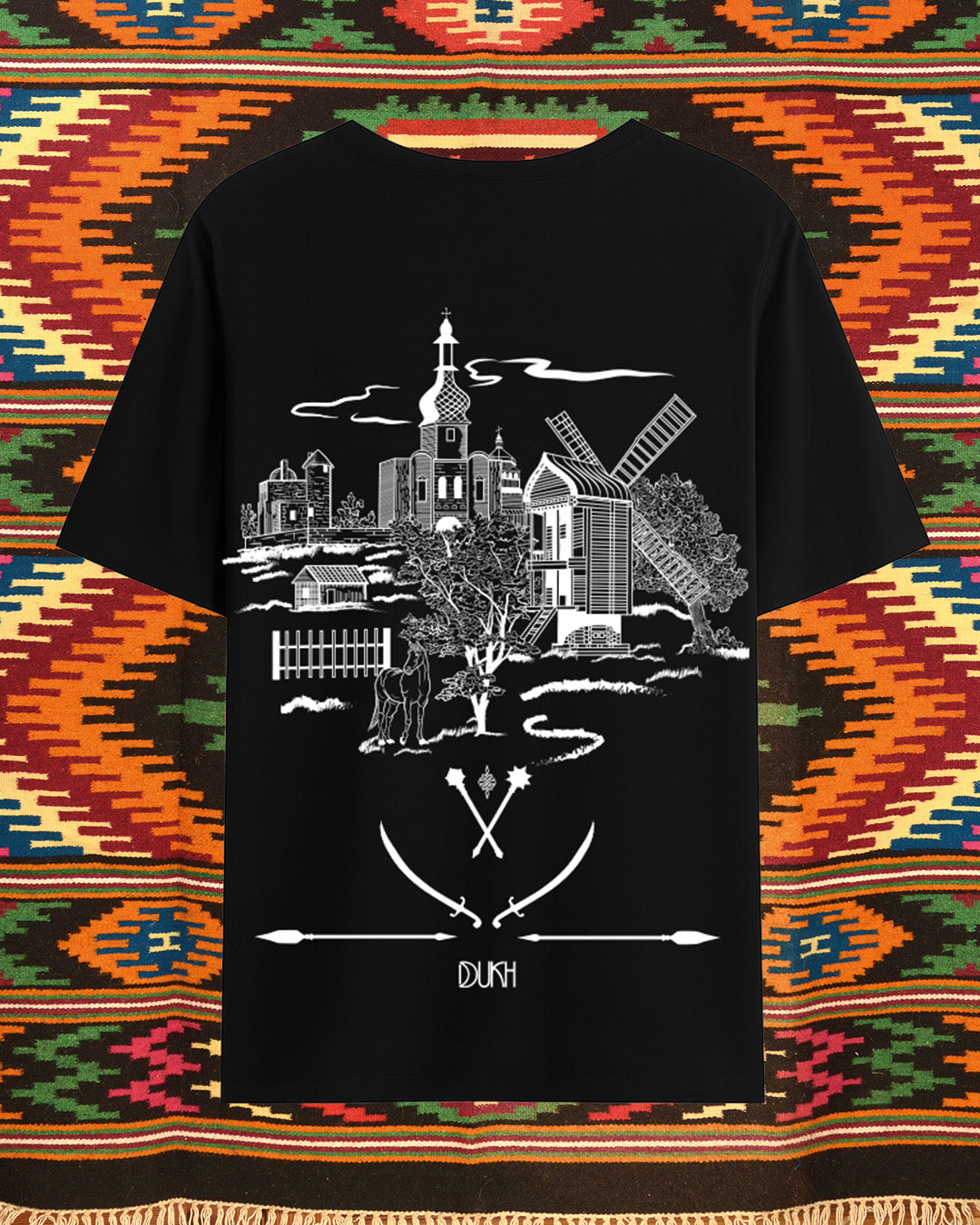 Spirit of the Cossacks — Playing Cards T-Shirt