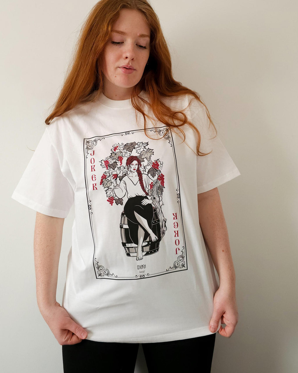Female Joker Card  T-shirt