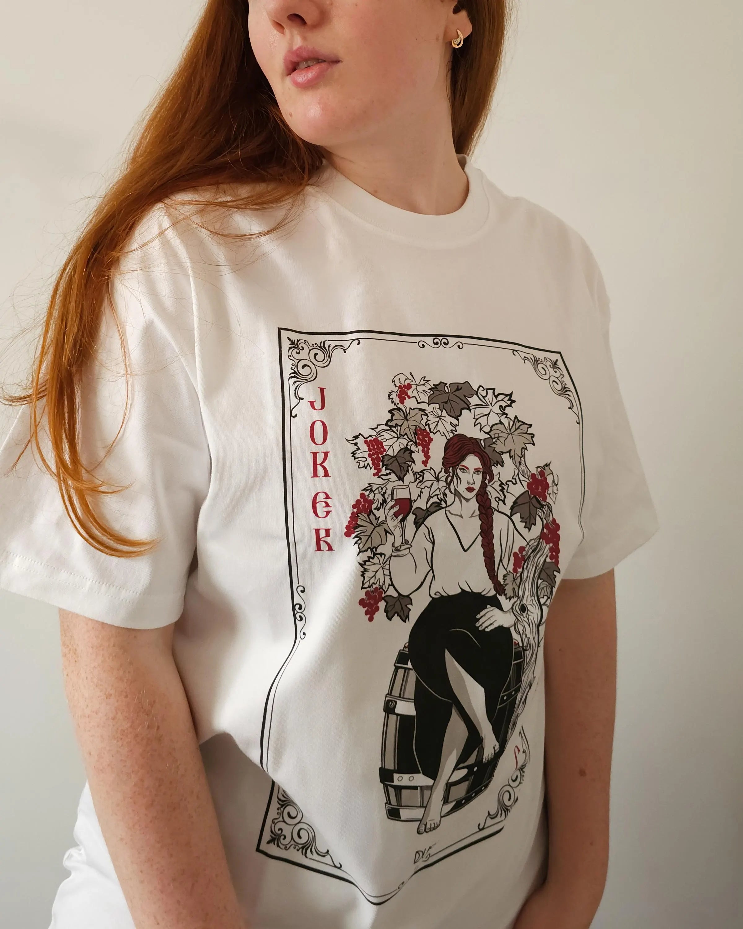Female Joker Card  T-shirt