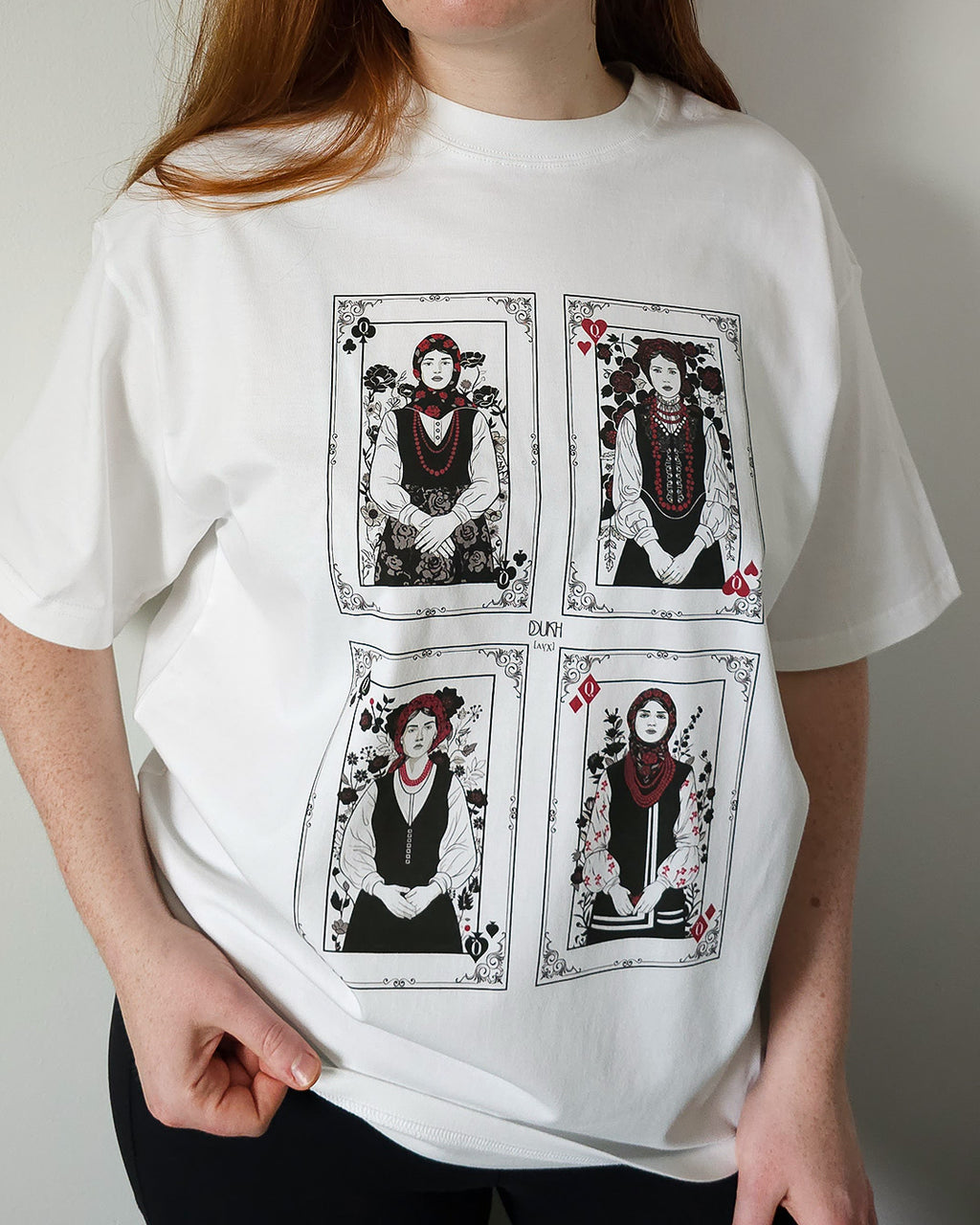 The Four Queens Playing Card T-shirt